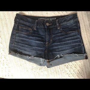 denim jean shorts